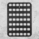 Grey Man Tactical 10 x 14 Rigid MOLLE Panel, Black, 000150