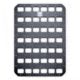 Grey Man Tactical 10 x 14 Rigid MOLLE Panel, Black, 000150