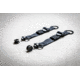 Grey Man Tactical Push Button D-Ring &amp; Push Button Loop-Around RMP Straps w/Headrest Post &amp; Seat Bottom, Black, GMT-PM-16