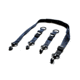 Grey Man Tactical Push Button D-Ring &amp; Push Button Loop-Around RMP Straps w/Headrest Post &amp; Seat Bottom, Black, GMT-PM-16