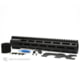 Griffin Armament SR-Rigid M-Lok Rail, 12.5in, Black, Large, LPRSR125
