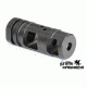 Griffin Armament M4SD 2 Port Muzzle Brake, Black XHP556MB