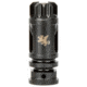 Griffin Armament M4SD Flash Comp, .22 Caliber, 1/2x28, Black, XHP556FC