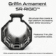 Griffin Armament SR-Rigid M-Lok Rail, 7.5in, Black, Large, LPRSR75