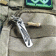 Grim Workshop First Aid Micro Tool, Hardened Stainless Construction, 1.75in x 0.5in, GWAIDZIP