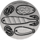 Grim Workshop Roundabout Hook &amp; Lure, Stainless Construction, GWRNDHOLU