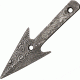 Grindworx Damascus Arrowhead DA02