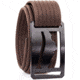 Grip6 Narrow Black Mountain Cut-Out Buckle w/Dark Brown Strap, 40, NB-WASATCH-NJA-LS-MOC-1.1-40