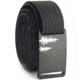 Grip6 Narrow Pine Gunmetal Buckle Belt w/Black Strap, 42, NB-PINE-GML-LS-BLK-1.1-42
