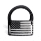 Grip6 Standard USA Black Flag Buckle w/Black Strap, 40, SB-USA-NJA-MS-JET-1.5-40