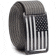 Grip6 Standard USA Black Flag Buckle w/Grey Strap, 42, SB-USA-NJA-MS-TTM-1.5-42