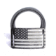 Grip6 Standard USA Grey Flag Buckle w/Grey Strap, 40, SB-USA-GML-MS-JET-1.5-40