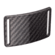 Grip6 Standard Woven Carbon Fiber Buckle w/Black Strap, Black/Black, 38, SB-DARKMATTER-ES-RVN-1.5-38