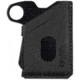 Grip6 Wallet Black w/Black Leather Sleeve w/Loop, WLT-NJA-LP-BLKL