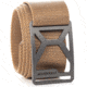 Grip6 Workbelt Pro Grey Buckle w/Brown Strap, OS, WB-GNMTL-PRO-WS-WFG-1.75-OS