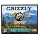 Grizzly Cartridge 30-30 Winchester 190 Grain Bonded Soft Point Brass Cased Rifle Ammo, 2100 FPS, 20 Rounds, 815152015945-20RD