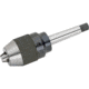 Grizzly Industrial 1/32in.-1/2in. x MT #2 Keyless Drill Chuck with Integral Shank H8260