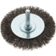 Grizzly Industrial 3in. Shaft Mounted Circular Crimped Wire Brush, T27756