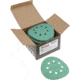 Grizzly Industrial 5in. Sanding Disc, A280 Hook &amp; Loop 8 Hole, Box of 100 H9658