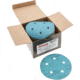 Grizzly Industrial 5in. Sanding Disc, A320 Hook &amp; Loop 5 Hole, Box of 100 H9645