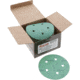 Grizzly Industrial 5in. Sanding Disc, A400 Hook &amp; Loop 5 Hole, Box of 100 H9646