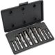 Grizzly Industrial HSS 2 and 4 Flute End Mills, 10 pc. Set, G9759