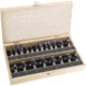 Grizzly Industrial Router Bit 20 pc. Set, 1/2in. Shank H5555