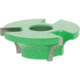 Grizzly Industrial Shaper Cutter - Ovolo, 3/4in. Bore C2105
