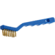 Grizzly Industrial Wire Brush with Plastic Handle - Brass - 12pk T27802