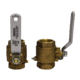 GROCO NPT Bronze In-Line Ball Valve 1-1/4" 74191