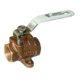 GROCO NPT Bronze Inline Fuel Valve 1/4" 74409