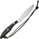 Grohmann Trout &amp; Bird Knife Black Linen Fixed Blade Knife, 4in, Black, Linen Micarta Handle GRM2S