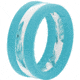 Groove Life Air Feather Silicone Ring - Stackable, Turquoise, 05, 33643