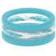 Groove Life Air Feather Silicone Ring - Stackable, Turquoise, 05, 33643