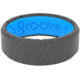 Groove Life Edge Deep Stone Silicone Ring, Grey, 12, 33254