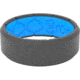 Groove Life Edge Deep Stone Silicone Ring, Grey, 14, 12700
