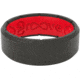Groove Life Edge Silicone Ring, Black/Red, 09, 32691