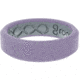 Groove Life Edge Thin Hydrangea Silicone Ring, Purple, 05, 52261