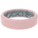 Groove Life Edge Thin Rose Quartz Silicone Ring, Pink, 08, 52506