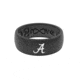 Groove Life Original  Collegiate Alabama Silicone Ring, Black, 7 TGV-RNG-OR-CL-ALAB-BK-07
