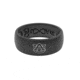 Groove Life Original Collegiate Auburn  Silicone Ring, Black, 7 TGV-RNG-OR-CL-AUBN-BK-07