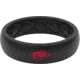 Groove Life Thin Arkansas Color Logo Silicone Ring, Black, 04, 58249
