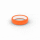 Groove Life Thin - Collegiate Clemson Solid Silicone Ring, Orange, 9 TGV-RNG-TN-CL-CLEM-OW-9