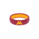Groove Life Thin - Collegiate Minnesota Full Logo Silicone Ring, Maroon/Gold, 6, 12118