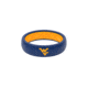 Groove Life Thin - Collegiate West Virginia Blue Full Logo Silicone Ring, Blue/Gold, 9, 12859