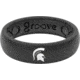 Groove Life Thin Michigan State White Logo Silicone Ring, Black, 04, 37060