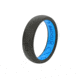 Groove Life Thin Silicone Ring, Midnight Black/Blue, 4 TGV-RNG-TN-BLK-DBL-04