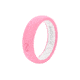 Groove Life Thin Silicone Ring, Punchy Pink/White, 4 TGV-RNG-TN-PNK-WHT-04