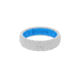 Groove Life Thin Silicone Ring, White/Glacier Blue, 4, 92700