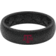 Groove Life Thin Texas A&amp;M Color Logo Silicone Ring, Black, 06, 58409